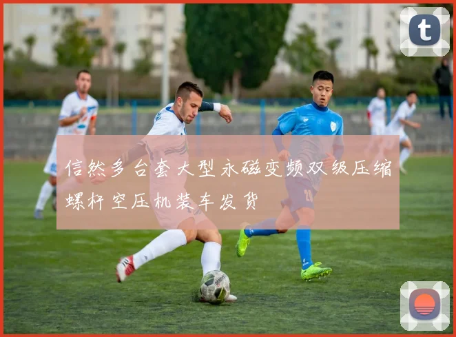 信然多台套大型永磁变频双级压缩螺杆空压机装车发货